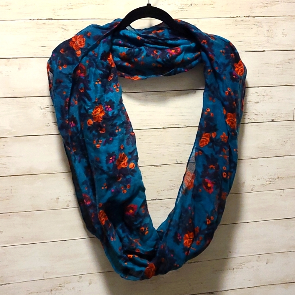Floral Infinity Scarf